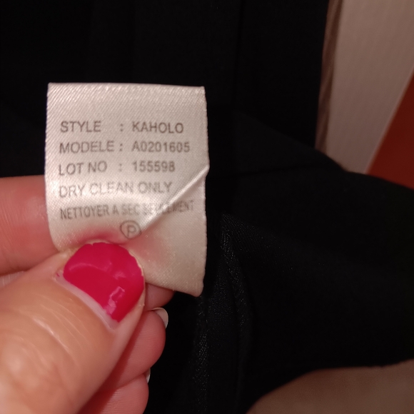 Theory Kaholo One Shoulder Little Black Dress. Size 4 - Picture 7 of 10